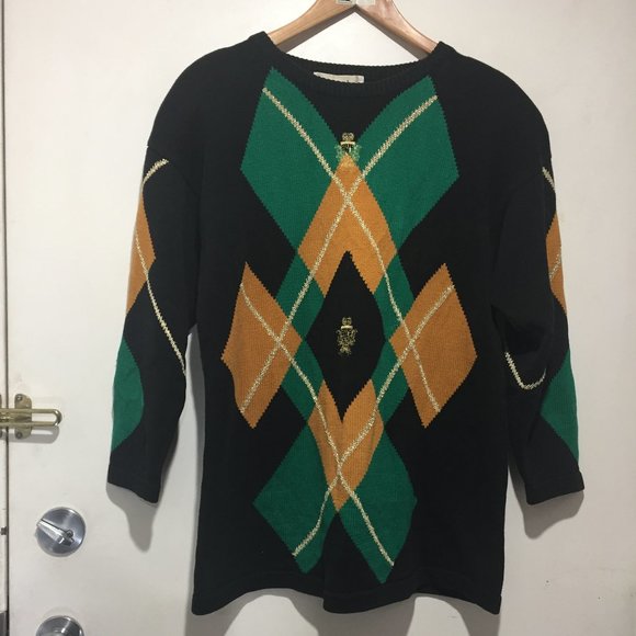 VINTAGE FRANCO VALERI KNITTED SWEATERS SIZE L - Picture 2 of 8